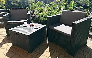 Set mobila de gradina BICA Colorado Terrace (Graphite)
