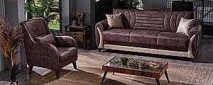 Canapea Fabulous Seren 3 locuri 73-100 Gri-Maro/Bej