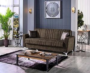 Canapea Fabulous Ekol 3 locuri 73-100 Maro Inchis
