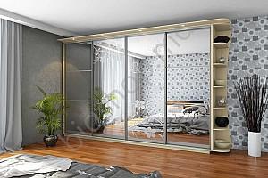 Dulap-cupe Confort-NV 4D Sablare (360x45cm)
