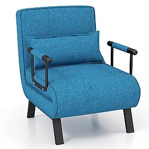 Fotoliu Costway HV10417BL Albastru
