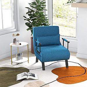 Fotoliu Costway HV10417BL Albastru