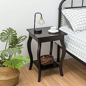 Masuta de cafea, reviste Costway HW65646CF-2 Maro