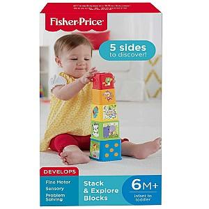  Fisher  price Cuburi cu animale (CDC52)