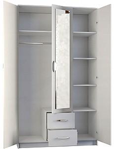 Dulap TopEshop Romana 120 cu oglinda Alb