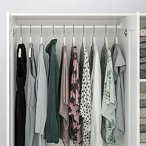 Dulap IKEA Brimnes 117x190 3 usi Alb