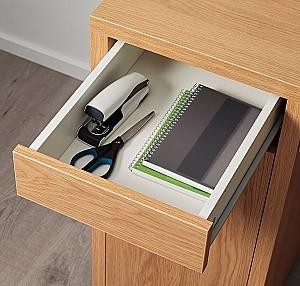 Masa de birou IKEA Micke Oak 105x50 cm