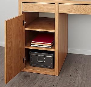 Masa de birou IKEA Micke Oak 105x50 cm