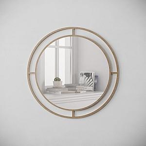 Oglindă DECO Bubble Gold