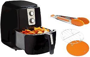 Friteuza cu aer cald VonShef 2000156 Black/Silver
