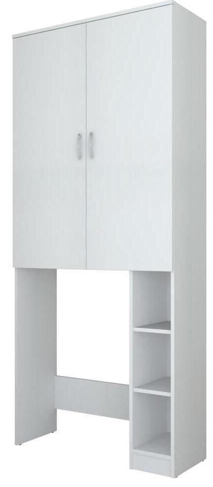 Dulap de baie Marcel MS 2U 85x35x199 Alb
