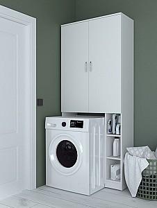 Dulap de baie Marcel MS 2U 85x35x199 Alb