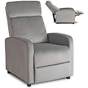 Fotoliu reclainer Mebel Elite Danny Velvet Gri