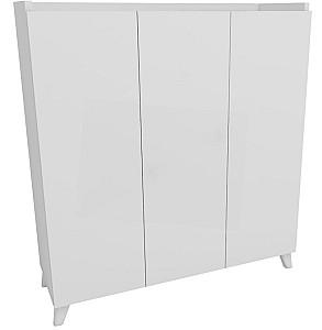 Comoda Fabulous Multifunctional Cabinet With 3 Door (White)