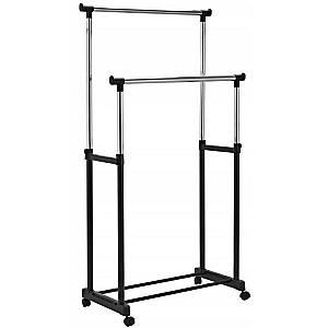 Cuier Costway HW53832 Negru/Argintiu