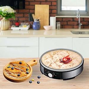 Aparat electric de facut clatite Starcrest SCM-3212 Inox/Black