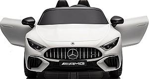 Maşină electrică ChiToys Mercedes Benz White
