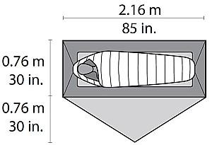 Cort MSR Hubba NX Tent V6 Green