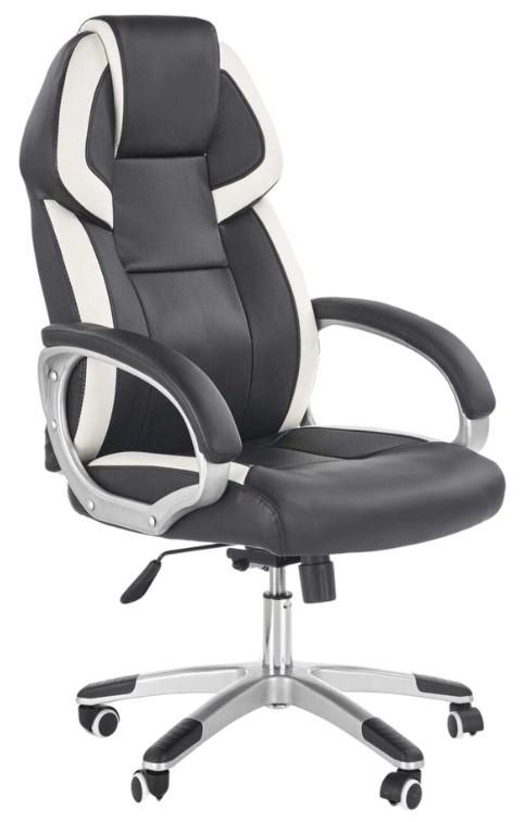 Fotoliu de birou Halmar BARTON Black/White
