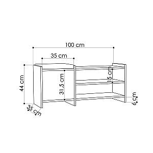 Dulap pentru incaltaminte DECO Sunno White