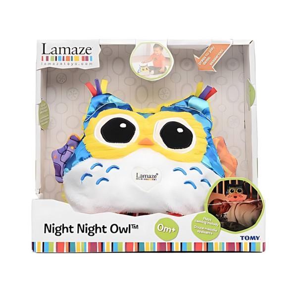Jucarie muzicala TOMY bufniţa luminoasă, Lamaze