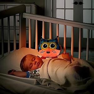 Jucarie muzicala TOMY bufniţa luminoasă, Lamaze