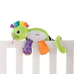Jucarie muzicala TOMY Cameleonul Rosie, Lamaze