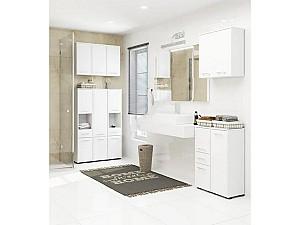 Dulap de baie Akord Fin W60 2D (White)