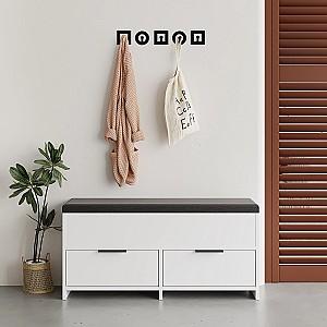 Dulap pentru incaltaminte DECO Cove Alb