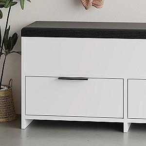 Dulap pentru incaltaminte DECO Cove Alb