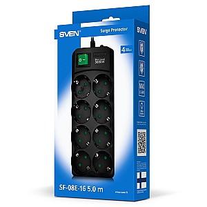 Prelungitor SVEN SF-08E-16 5m Black