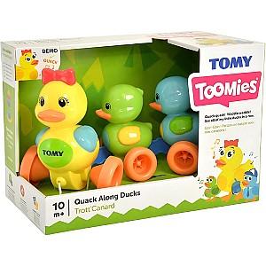 Jucarie de impins si tras TOMY Rățuștele vesele(T4613)