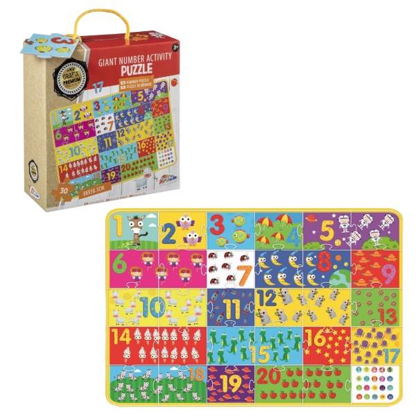 Joc de masa Toys outlet Puzzle 3D Number Activity (RG7835)