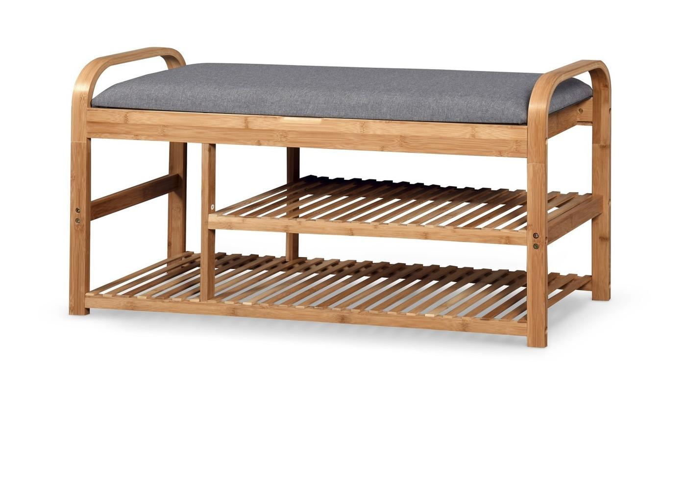 Raft pentru incaltaminte Halmar ST13 Bamboo/Gray