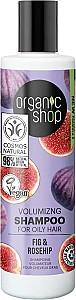 Sampon pentru par Organic Shop Volumizing Shampoo Fig and Rosehip