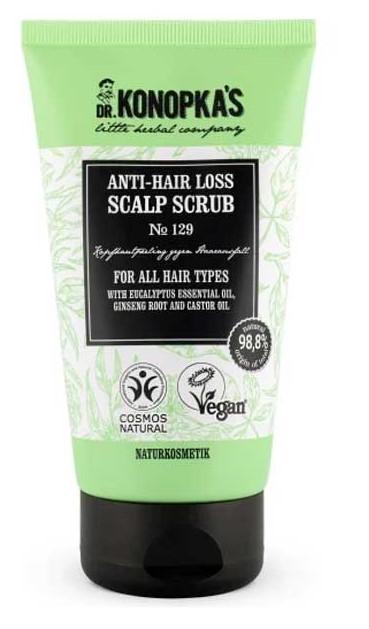 Produs pentru scalp Dr. Konopka's Anti-Hair Loss Scalp Scrub