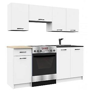 Set mobila bucatarie Akord Oliwia 1.8 m White