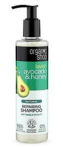 Sampon pentru par Organic Shop Avocado & Honey