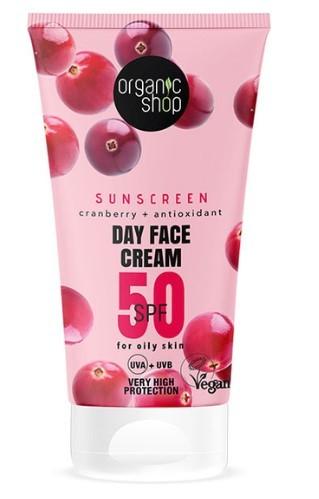Crema de protectie solara Organic Shop Day Face Cream SPF50