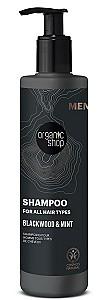 Sampon pentru par Organic Shop Blackwood & Mint