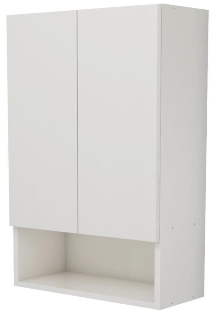 Dulap de baie Haaus 2U 48x22x72 (White/White Gloss)