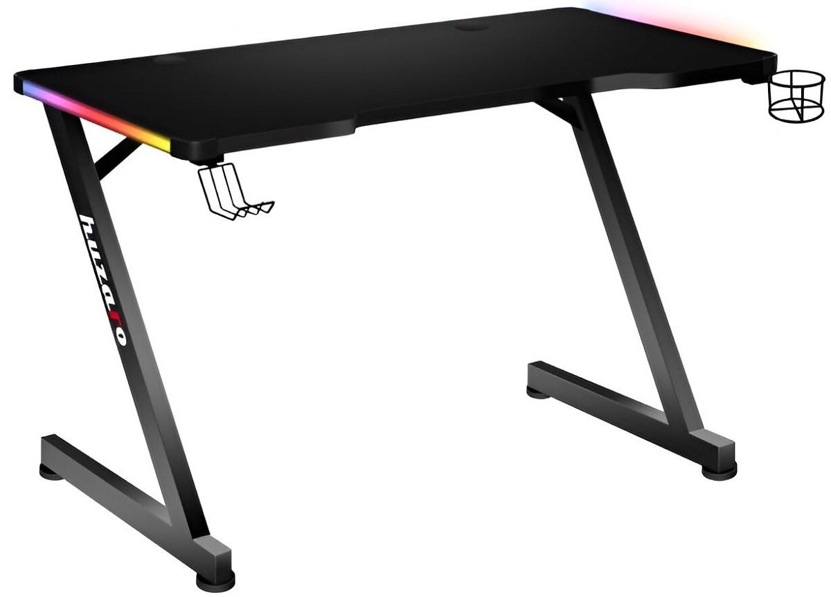 Masa gaming Huzaro Hero 2.5 RGB LED Negru