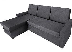 Canapea coltar Modern Leader Alaska 10 Total Eclipse Dark Grey