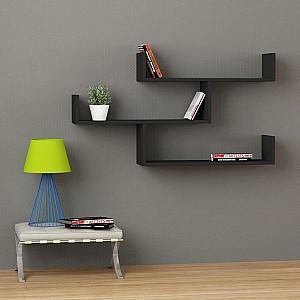 Raft de perete DECO Tibet Anthracite