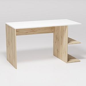 Masa de birou Smartex Comp (110cm) White/Dark Oak