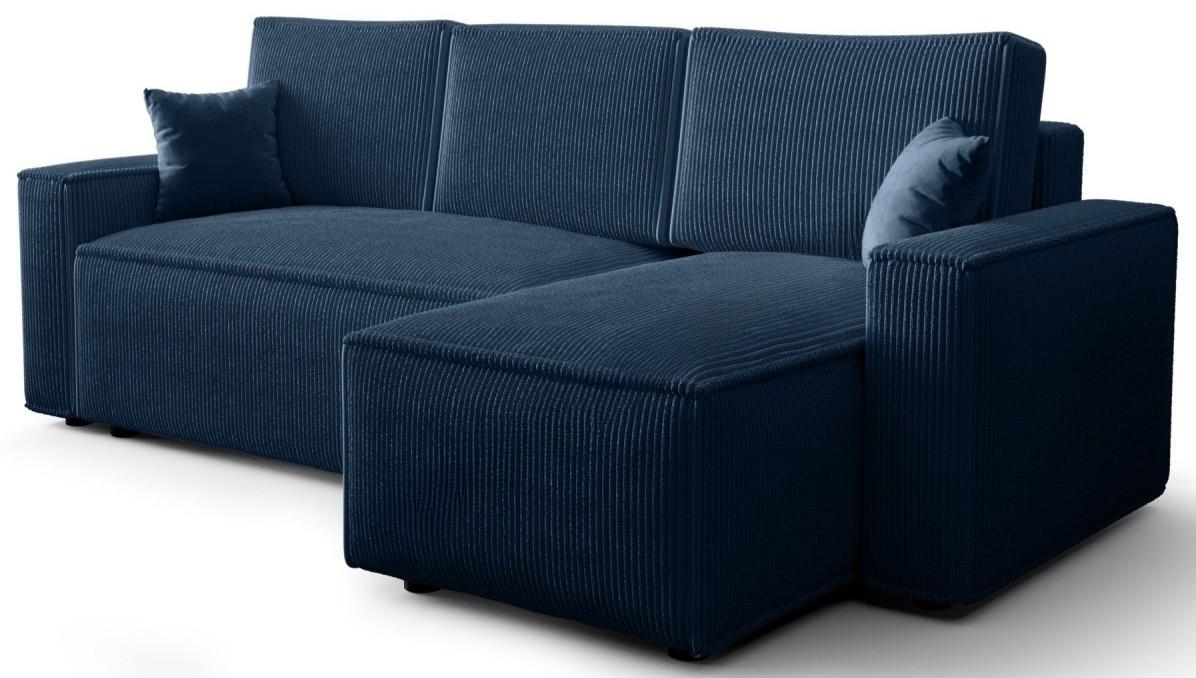 Canapea coltar Space Meble Ambro L Poso 05 Albastru Inchis