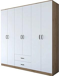 Dulap Mirage Meble BA111 6D2S Nuc (Bej)/Alb