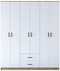 Dulap Mirage Meble BA113 6D2S Nuc (Bej)/Alb