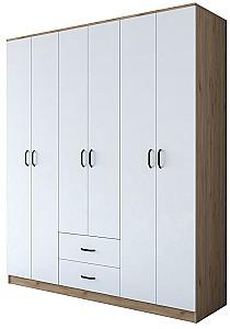 Dulap Mirage Meble BA113 6D2S Nuc (Bej)/Alb