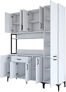 Set mobila bucatarie Mirage Meble JE134 Alb